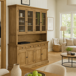 ויטרינה עץ למטבח דגם קיילי HBB