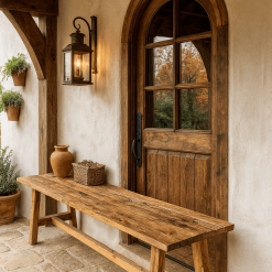 ספסל דגם רעות 60 סמ מעץ ממחוזר  HBB