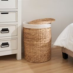 סל כביסה עגול צמות MMS