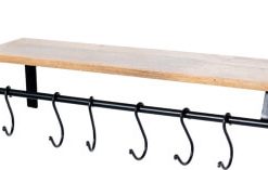 מדף + מתלה שחורAMR