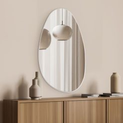 מראה טיפה לבן MMS