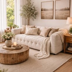 ספה מיסטי בוקס ווייט FLOR