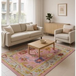 שטיח הודי מצמר איכותי דגם LH250013 עלמה MRK