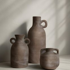 סט 3 אגרטל רומאי חום MMS