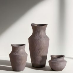 סט 3 אגרטלי מונוליתיים חום MMS