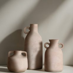 סט 3 אגרטל רומאי בז’ MMS