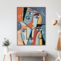 תמונת קטיפה מסגרת עץ MMS