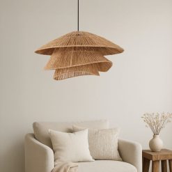 מנורת תקרה 3 שכבות יוטה MMS