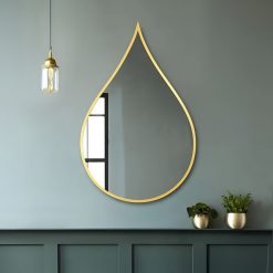 מראה טיפה זהב MMS