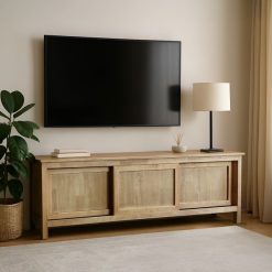 וינה מזנון עץ 3 דלתות הזזה MMS