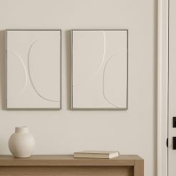 סט תמונות מופשטות בעיצוב מינימליסטי DDA