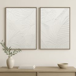 תמונות דקורטיבית תלת־ממדית עלים DDA