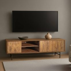 מזנון רויאל טלוויזיה – עץ טבעי MMS