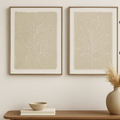 תמונה דקורטיבית על בד טבעי DDA