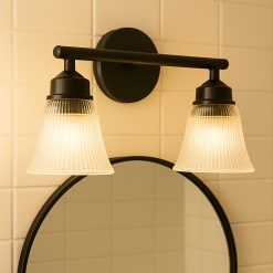 זרוע ניו כפולה ישרה שחורה AMR