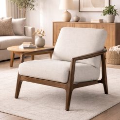 כורסא מרופדת מעץ מלא EAT