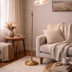 מנורה עומדת נחושת+817 AMR