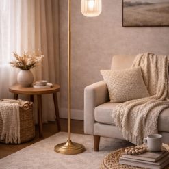 מנורה עומדת פלסימו נחושת +AMR 250