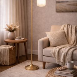 מנורה עומדת פלסימו נחושת +AMR 903