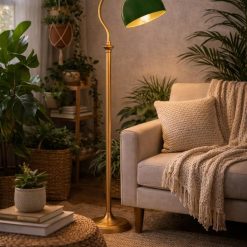 מנורה עומדת נחושת+AMR 320