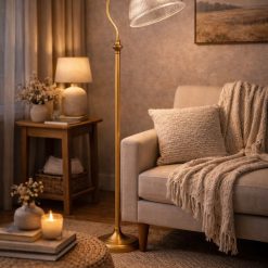 מנורה עומדת נחושת+AMR 800