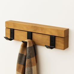 מתלה עץ מודולרי שלישייה AMR