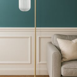 מנורה עומדת פלסימו נחושת + AM250 AMR