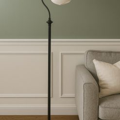 מנורה עומדת שחורה+ AM126 AMR 