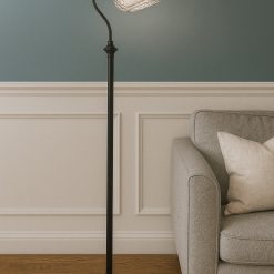 מנורה עומדת שחורה+ AM235 AMR