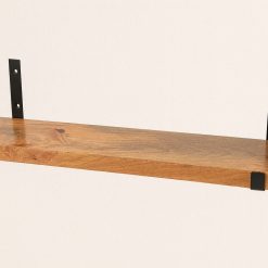 מדף ברזל+עץ רטרו יחיד AMR