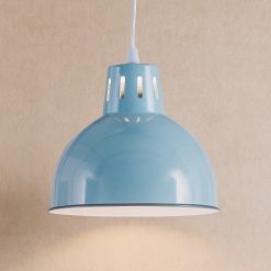 מנורת ברזל פעמון S כחול AMR