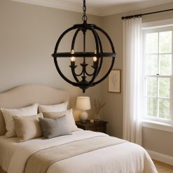 שנדליר ראטן בול 3 קנים שחור AMR