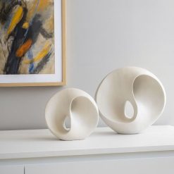 דקור קטן | לבן | אבן וולקנית ABS