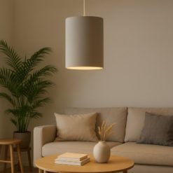 מנורת מתכת לבנה AMR