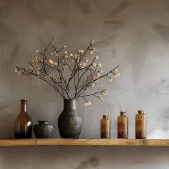 מדף צף | עץ מלא MMS