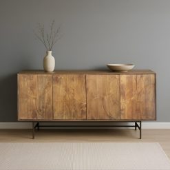 מזנון רויאל – עץ טבעי | 4 דלתות MMS