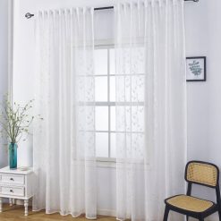 וילון אופל לבן ASH