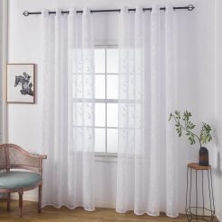 וילון אמרלד לבן ASH