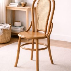 Ricardo כסא אוכל מעץ טיק BRO