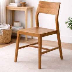 Roman כסא אוכל מעץ טיק BRO