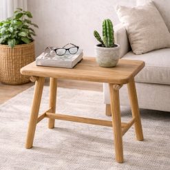 שולחן צד / שרפרף דגם מיאמי – עץ מלא EAT