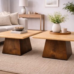 שולחן טרוונטין | עץ וטרוונטין ABS