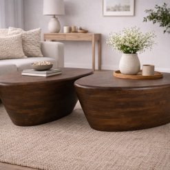 שולחן עץ טבעי ABS