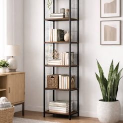 ספריית מדפים רשת מתכת דגם באנר MUK