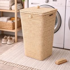 סל כביסה +מכסה ראטן AMR