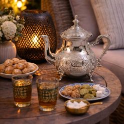 קומקום כסף מרוקאי AMR