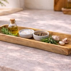 קערה עץ מלבנית אוסטרליה AMR