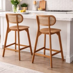 Luma כסא בר מעץ טיק BRO