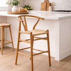 Vasilis כסא בר עץ בוקיצה BRO