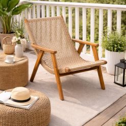 Dimara כורסא טיק וראטן סינטטי BRO